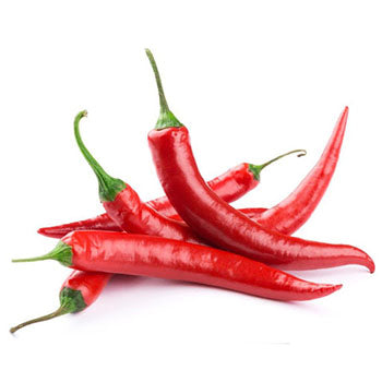 Chillies Red Long Hot ($1.50 per 100g)